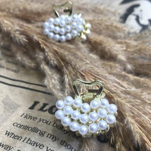 کلیپس فلزی جفتی مرواریدی - مانتو پاتریس رشت