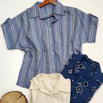 شومیز لینن آستین 3 ربع - مانتو پاتریس رشت