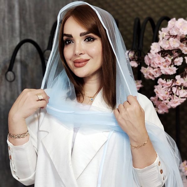 شال حریر شیشه ای - مانتو پاتریس رشت