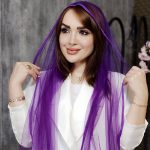 شال حریر شیشه ای - مانتو پاتریس رشت