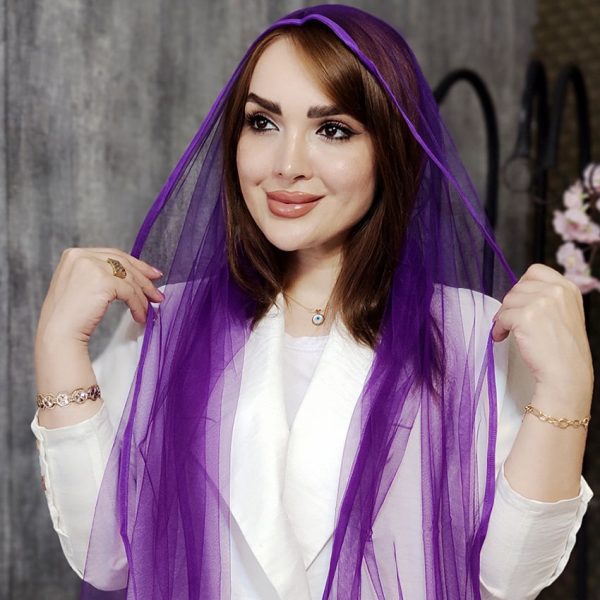 شال حریر شیشه ای - مانتو پاتریس رشت