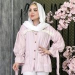 مانتو پلوتی استین بندی