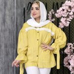 مانتو پلوتی استین بندی