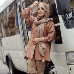 مانتو لینن پشت دکمه - مانتو پاتریس رشت