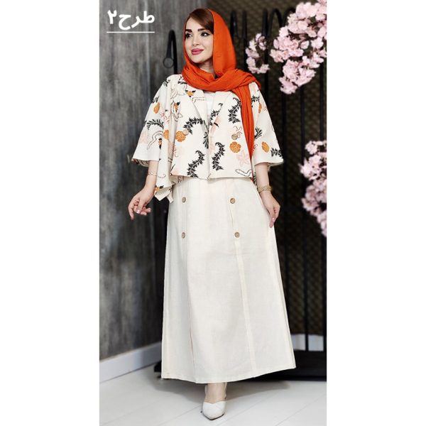 ست شومیز دامن طرحدار - مانتو پاتریس رشت