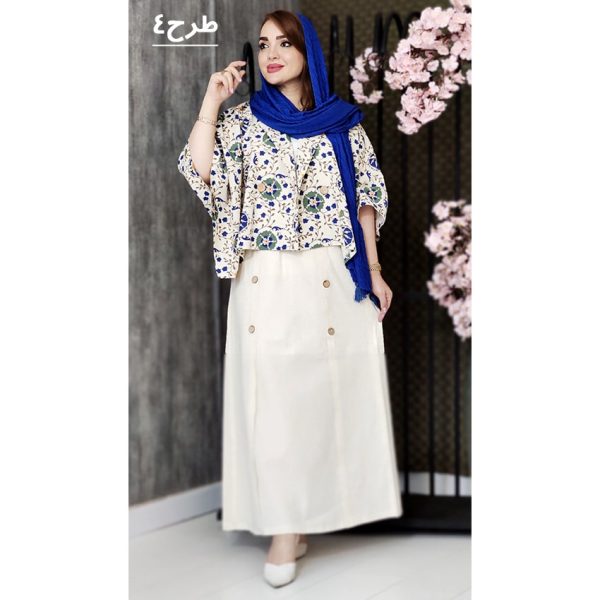 ست شومیز دامن طرحدار - مانتو پاتریس رشت