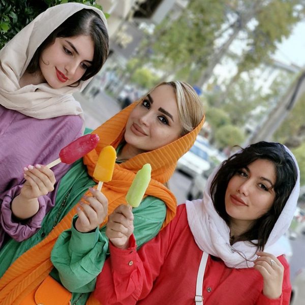 ست مانتو شلوار بابوس رنگی