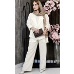 ست کت شلوار لینن - مانتو پاتریس رشت