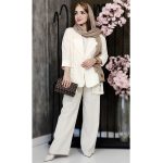 ست کت شلوار لینن - مانتو پاتریس رشت