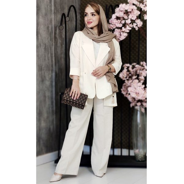 ست کت شلوار لینن - مانتو پاتریس رشت