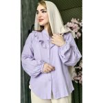 شومیز لینن یقه چین دار - مانتو پاتریس رشت