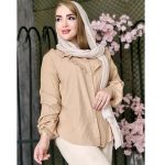 شومیز لینن یقه چین دار - مانتو پاتریس رشت