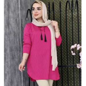 تونیک پلوتی جلوبسته - مانتو پاتریس رشت