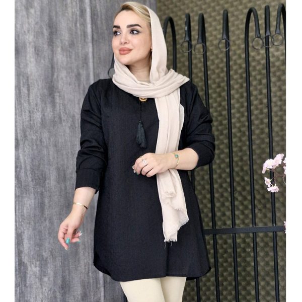 تونیک پلوتی جلوبسته - مانتو پاتریس رشت