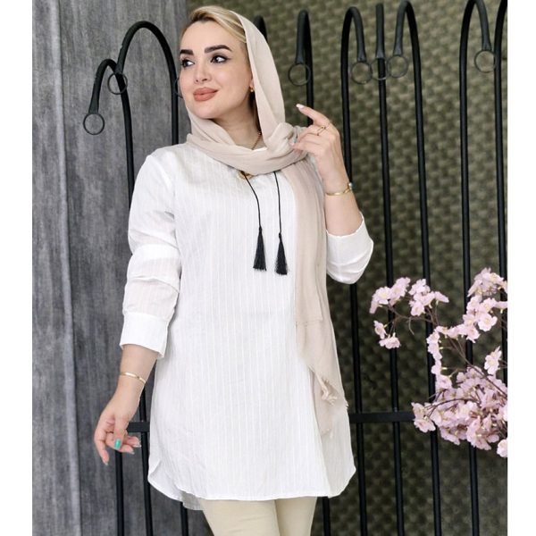 تونیک پلوتی جلوبسته - مانتو پاتریس رشت