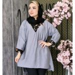 تونیک بابوس یقه سنتی -مانتو پاتریس رشت