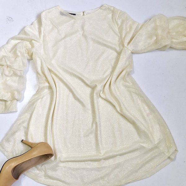 شومیز لمه آستین پفی - مانتو پاتریس رشت