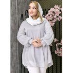 شومیز لمه آستین پفی - مانتو پاتریس رشت