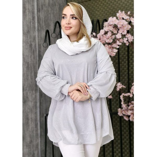 شومیز لمه آستین پفی - مانتو پاتریس رشت