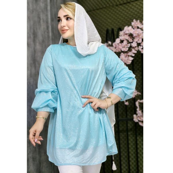 شومیز لمه آستین پفی - مانتو پاتریس رشت