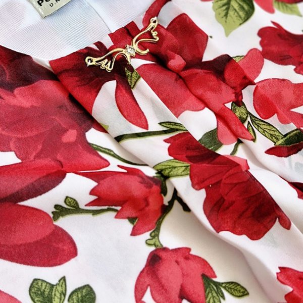 شومیز حریر طرحدار