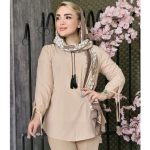 شومیز الیزه رنگی - مانتو پاتریس رشت