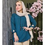 شومیز الیزه رنگی - مانتو پاتریس رشت