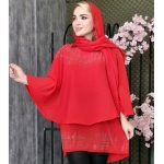 شومیز خفاشی نگینی -مانتو پاتریس رشت