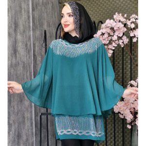 شومیز خفاشی نگینی -مانتو پاتریس رشت