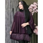 شومیز خفاشی نگینی -مانتو پاتریس رشت