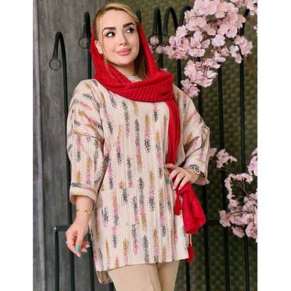 تونیک تک جیب کمربندی -مانتو پاتریس رشت