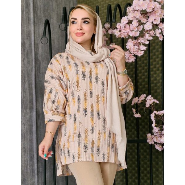 تونیک تک جیب کمربندی -مانتو پاتریس رشت