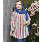 تونیک راه راه کراش - مانتو پاتریس رشت