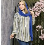 تونیک راه راه کراش - مانتو پاتریس رشت