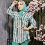 تونیک راه راه کراش - مانتو پاتریس رشت