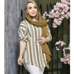 تونیک راه راه کراش - مانتو پاتریس رشت