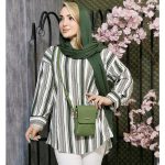 تونیک راه راه کراش - مانتو پاتریس رشت