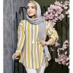 تونیک راه راه کراش - مانتو پاتریس رشت