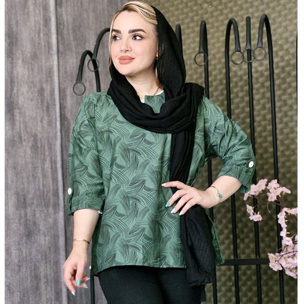 شومیز بابوس چاپی - مانتو پاتریس رشت