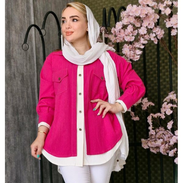 مانتو لینن ترکیبی- مانتو پاتریس رشت