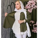 مانتو لینن ترکیبی- مانتو پاتریس رشت