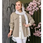 مانتو لینن ترکیبی- مانتو پاتریس رشت