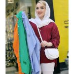 مانتو تنسل خامه دوزی - مانتو پاتریس رشت