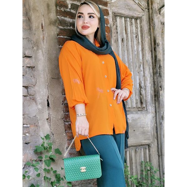 مانتو تنسل خامه دوزی - مانتو پاتریس رشت