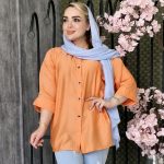 شومیز بابوس تک جیب - مانتو پاتریس رشت