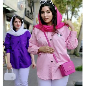 مانتو داکرون چاپی جیب نما