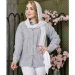 مانتو تک جیب کوتاه -مانتو پاتریس رشت