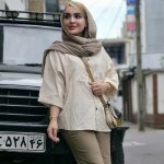 مانتو لینن آستین پاکتی - مانتو پاتریس رشت