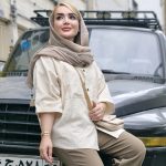 مانتو لینن آستین پاکتی - مانتو پاتریس رشت