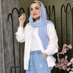 مانتو مراکشی سفید - مانتو پاتریس رشت